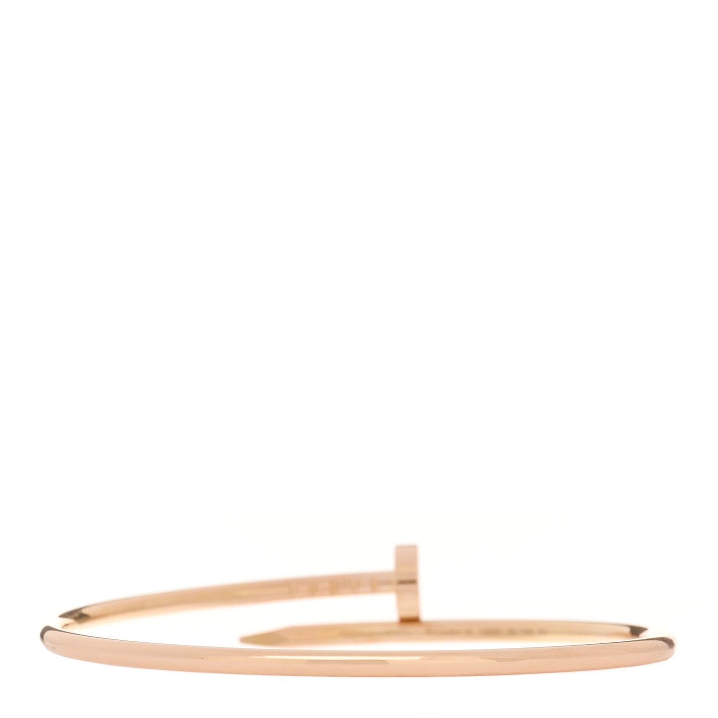 18K Pink Gold Small Juste Un Clou Bracelet 16