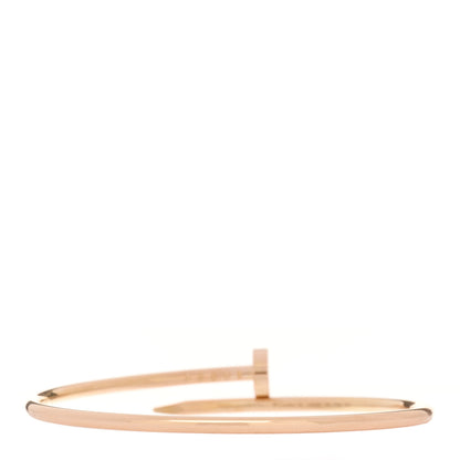 Cartier 18K Pink Gold Small Juste Un Clou Bracelet 16 2 of 5