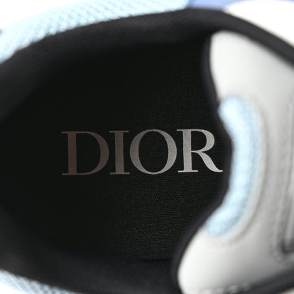 Christian Dior Technical Mesh Calfskin B30 Sneakers 42 White Blue 6 of 10