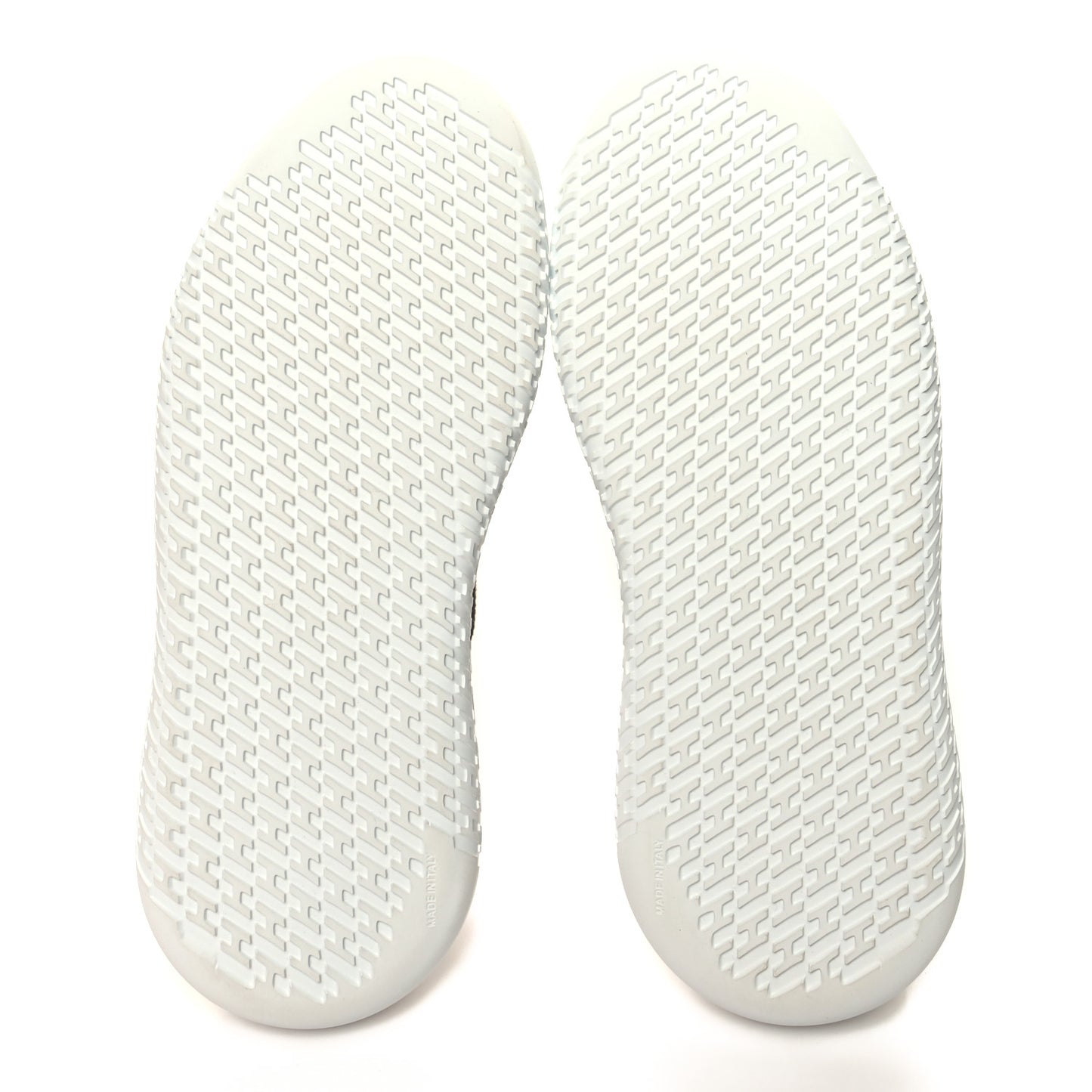 Knit Suede Goatskin Womens Crew Sneakers 38.5 Prunoir White