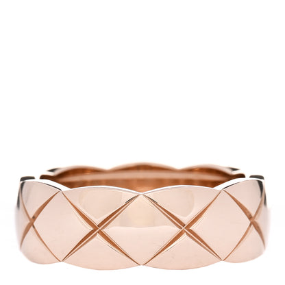 Chanel 18K Beige Gold Small Coco Crush Ring 52 6 3 of 7