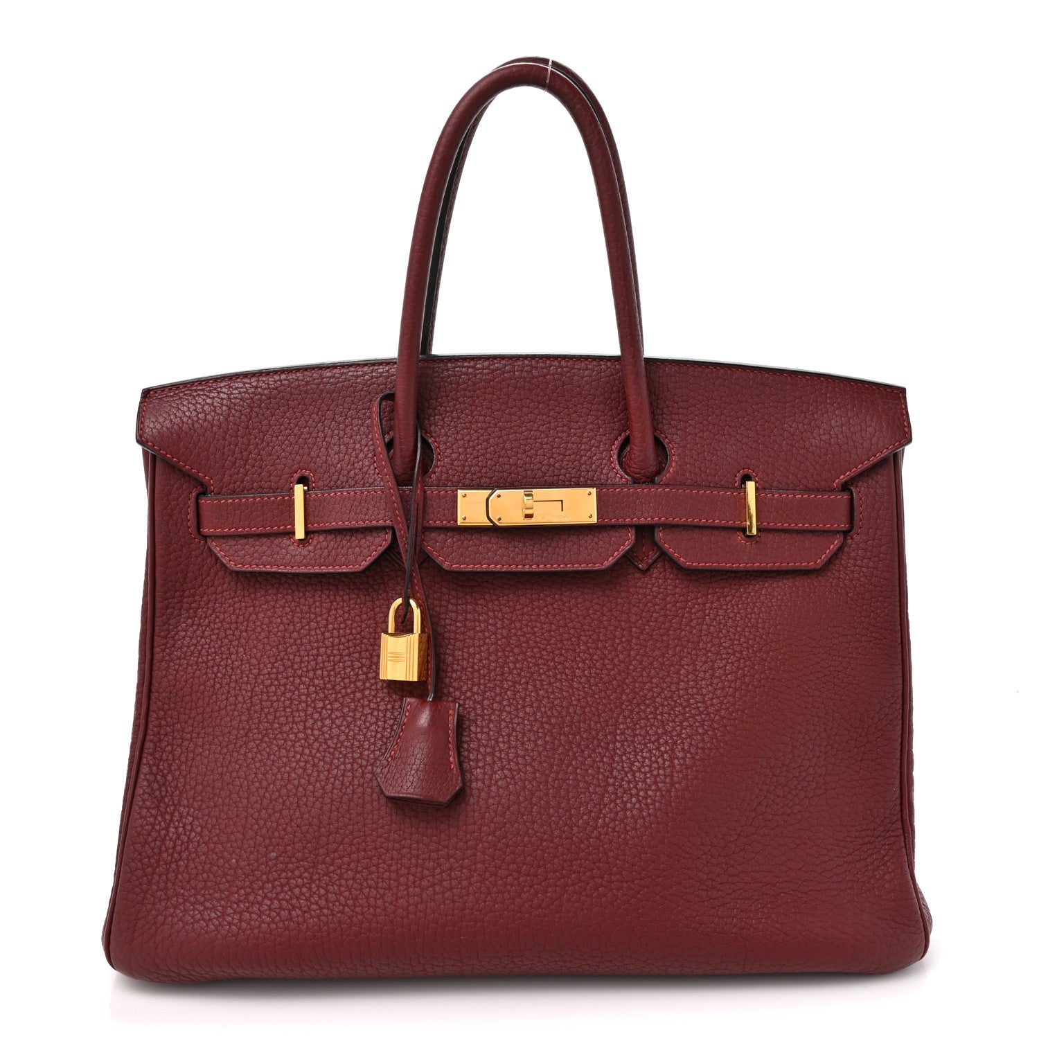 Hermes Fjord BIRKIN 35 Rouge H 1 of 16