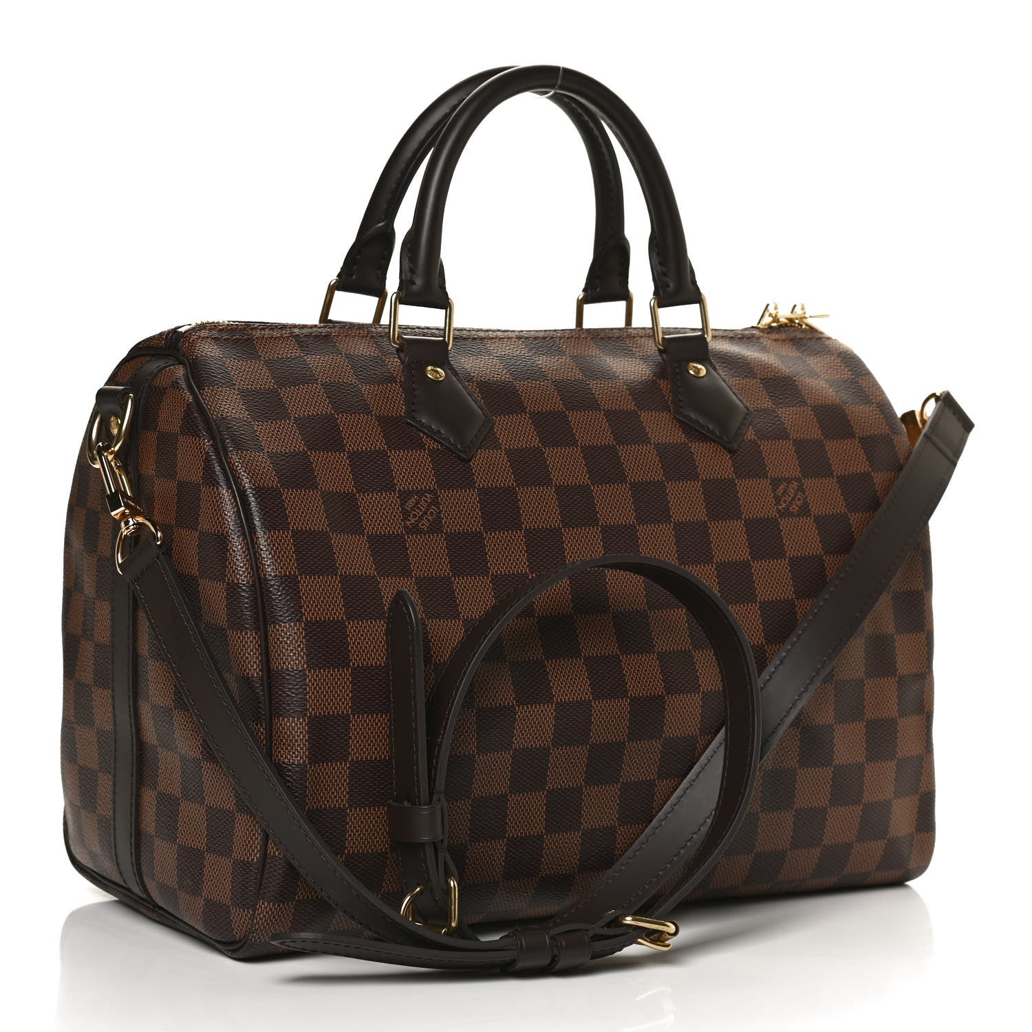 Louis Vuitton Damier Ebene Speedy Bandouliere 30 3 of 11