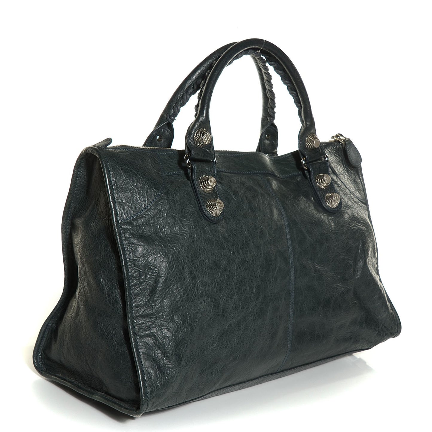 Agneau Giant 21 Silver Hardware Work Anthracite