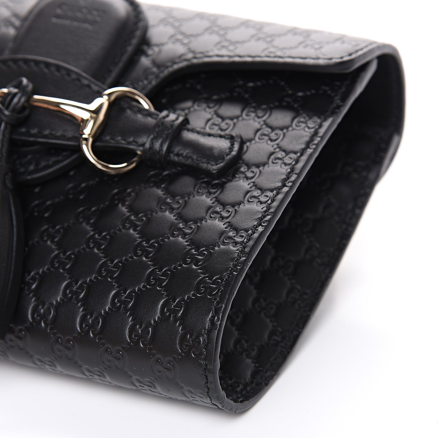 Gucci Microguccissima Mini Emily Shoulder Bag Black 8 of 10