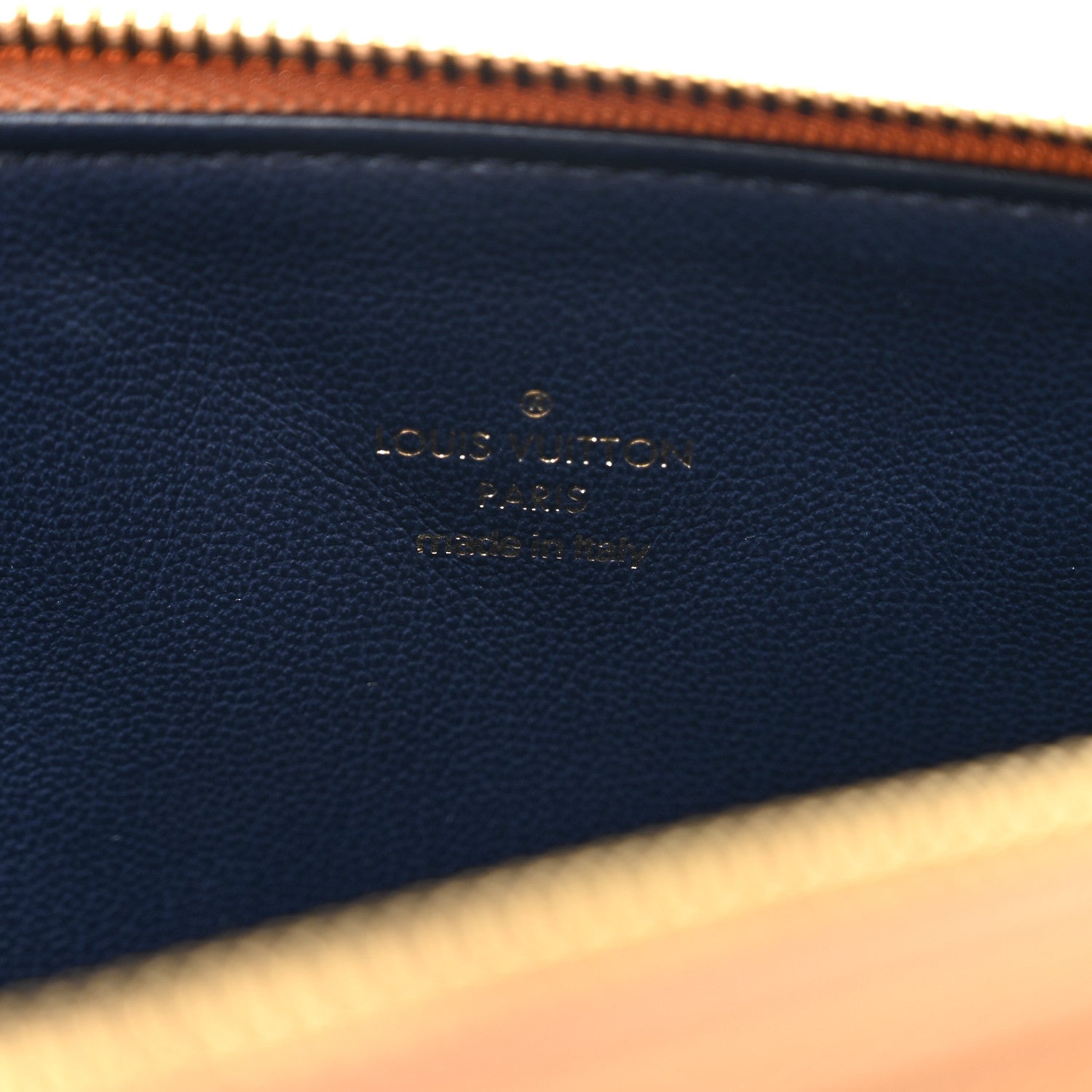 Louis Vuitton Lambskin Embossed Monogram Coussin PM Camel 8 of 11