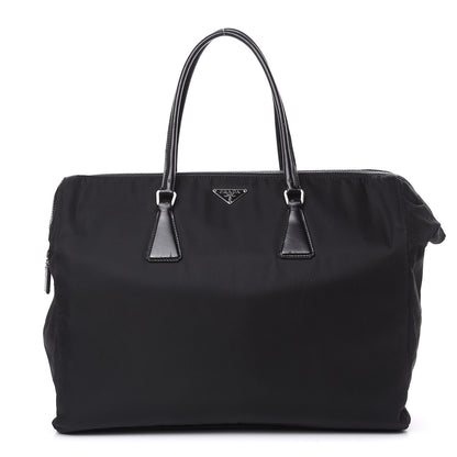 Prada Tessuto Nylon Weekender Black 1 of 14