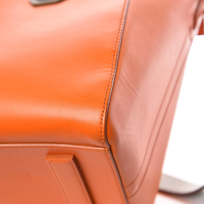 Givenchy Smooth Calfskin Medium Bi-Color Antigona Orange Beige 13 of 15