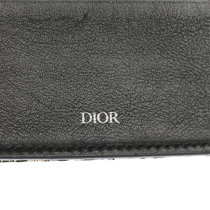 Christian Dior Oblique Bi-Fold Wallet Blue 6 of 12