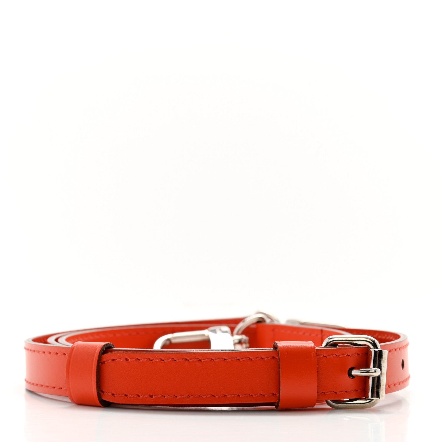 Louis Vuitton Calfskin Adjustable Keepall Bandouliere Shoulder Strap Piment 2 of 4