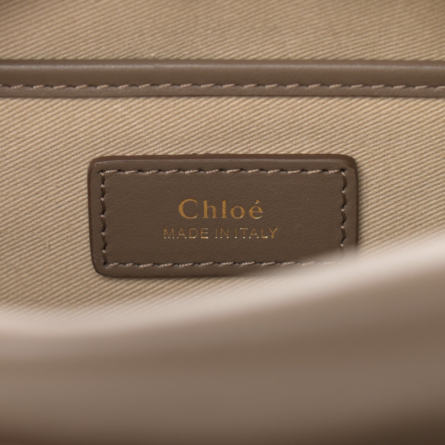 Chloe Small Grain Calfskin Hailey Bag Motty Grey 6 of 9