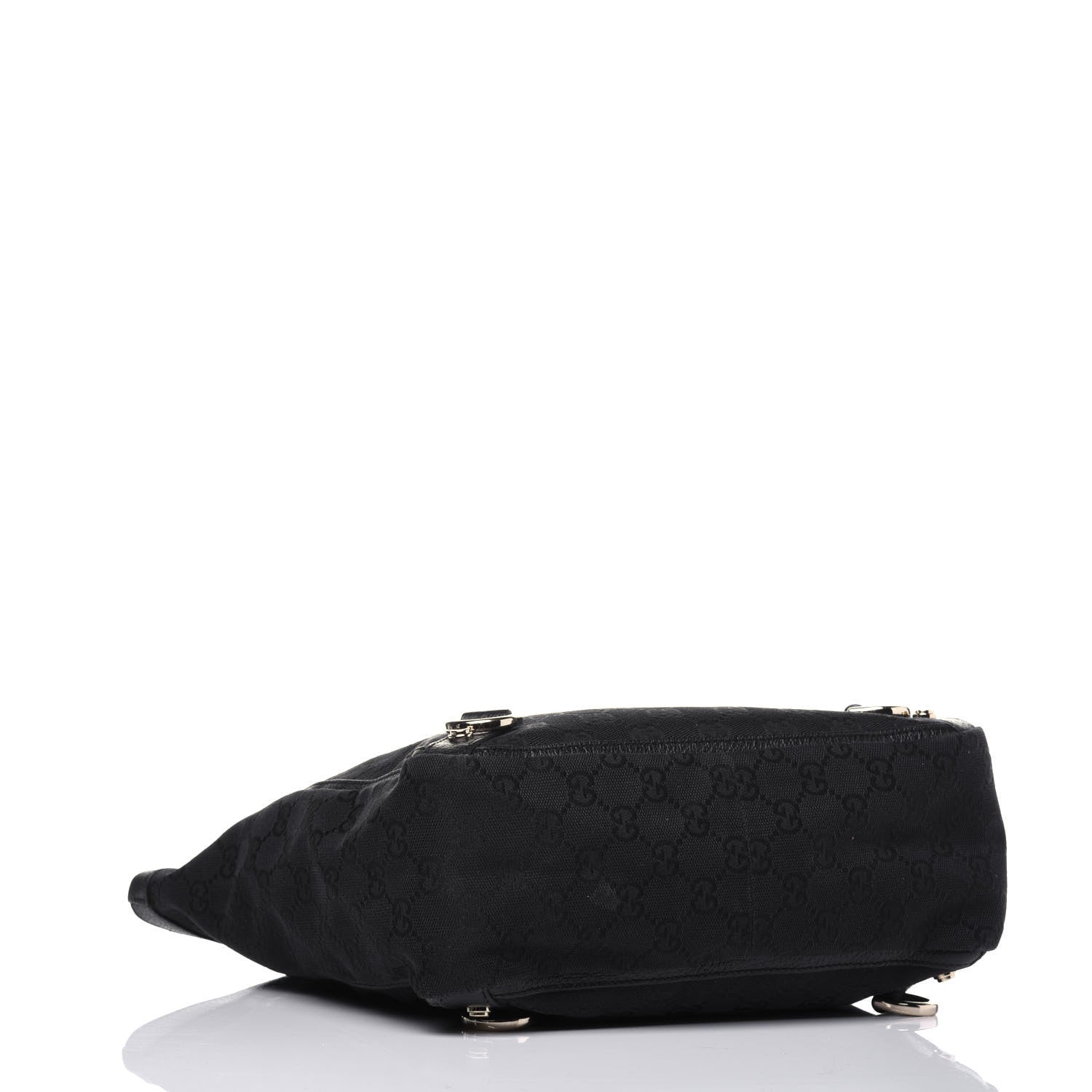 Gucci Monogram Small Abbey Tote Black 5 of 12