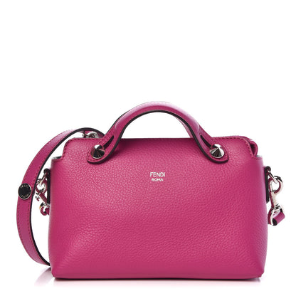 Fendi Vitello Dolce Mini By The Way Boston Bag Magenta 1 of 8