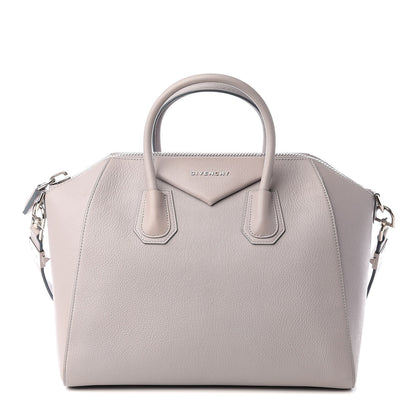 Givenchy Sugar Goatskin Medium Antigona Pearl Grey 1 of 9