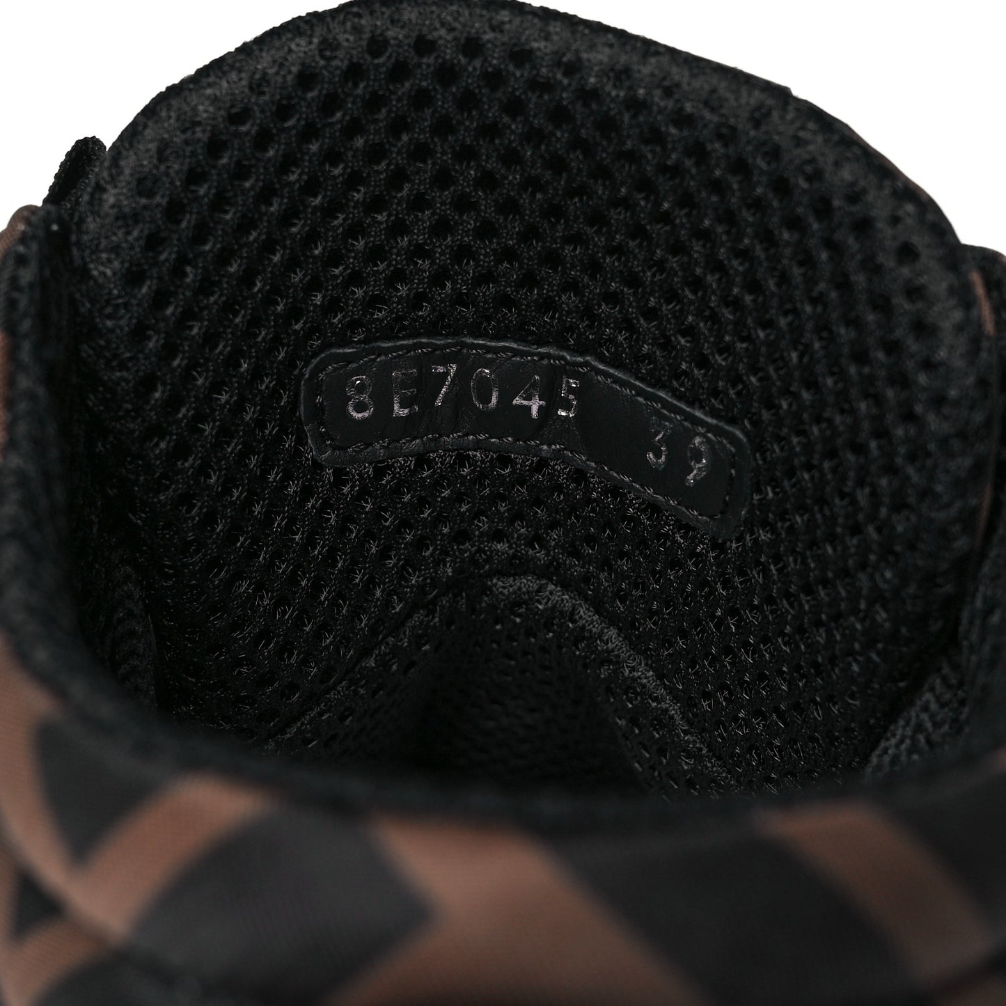 Nylon FF Reloaded High Top Sneakers 39 Tobacco Black