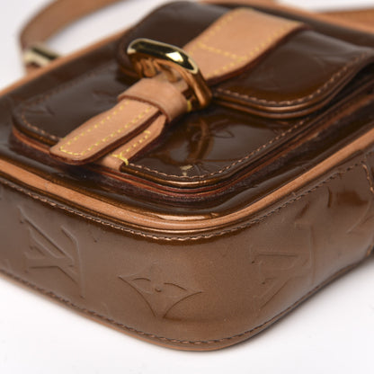 Louis Vuitton Vernis Christie PM Bronze 8 of 11