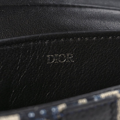 Christian Dior HOMME Oblique Saddle Belt Bag Blue 6 of 8