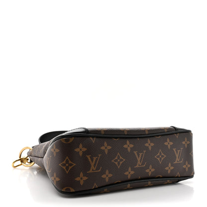 Louis Vuitton Monogram Odeon PM Black 4 of 9