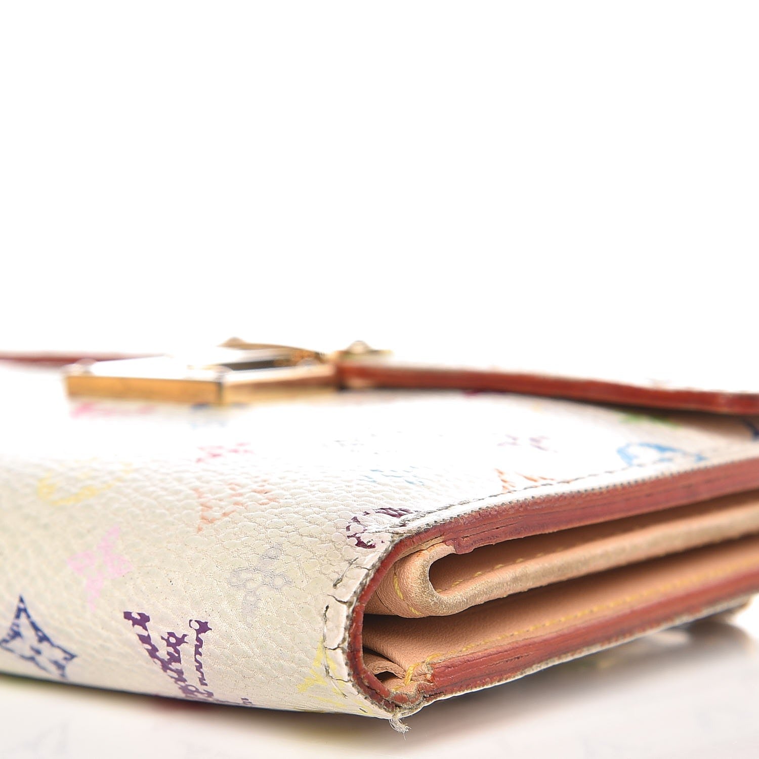 Louis Vuitton Monogram Multicolor Koala Wallet White 16 of 19