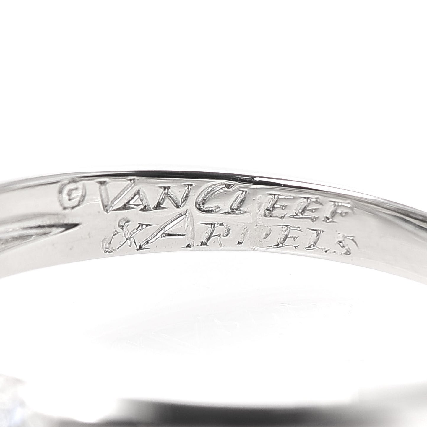 Platinum Diamond 1.16ctw Large Fleurette Ring 53 6.25