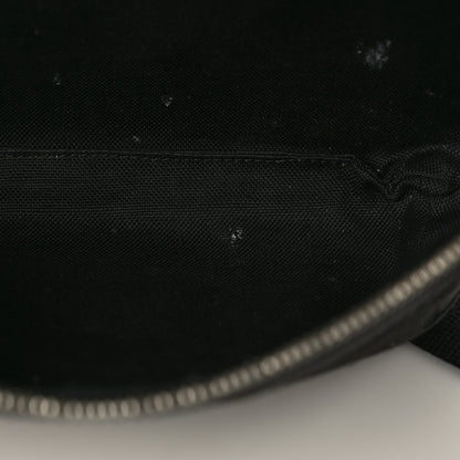 Gucci Monogram Jumbo GG Textured Dollar Calfskin Web Belt Bag Black 10 of 10