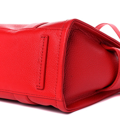 Marc Jacobs Grained Calfskin Medium The Tote Bag Red 9 of 9