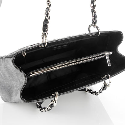 Chanel Caviar Quilted Grand Shopping Tote GST Black 5 of 7