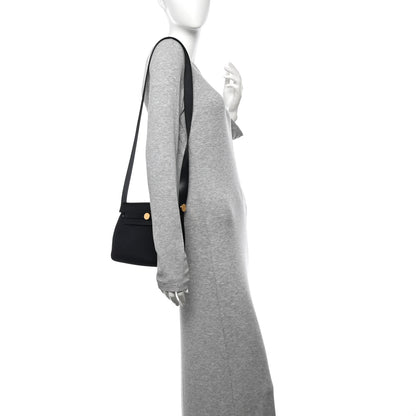 Hermes Military Toile Vache Hunter Herbag Zip Retourne 20 Black 2 of 11
