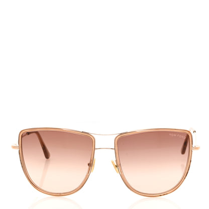 Tom Ford Tina Sunglasses TF759 Gold 2 of 9