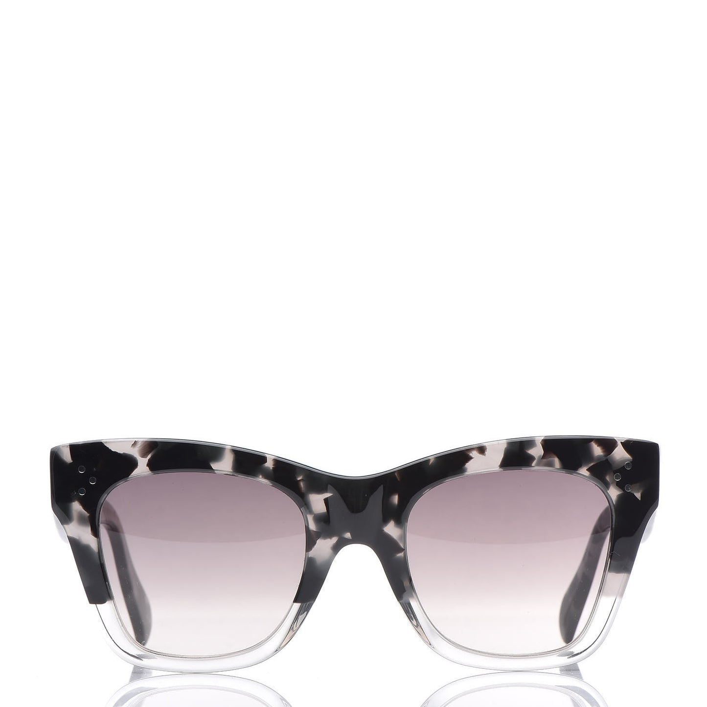 Cat Eye Sunglasses CL40001I Grey Black