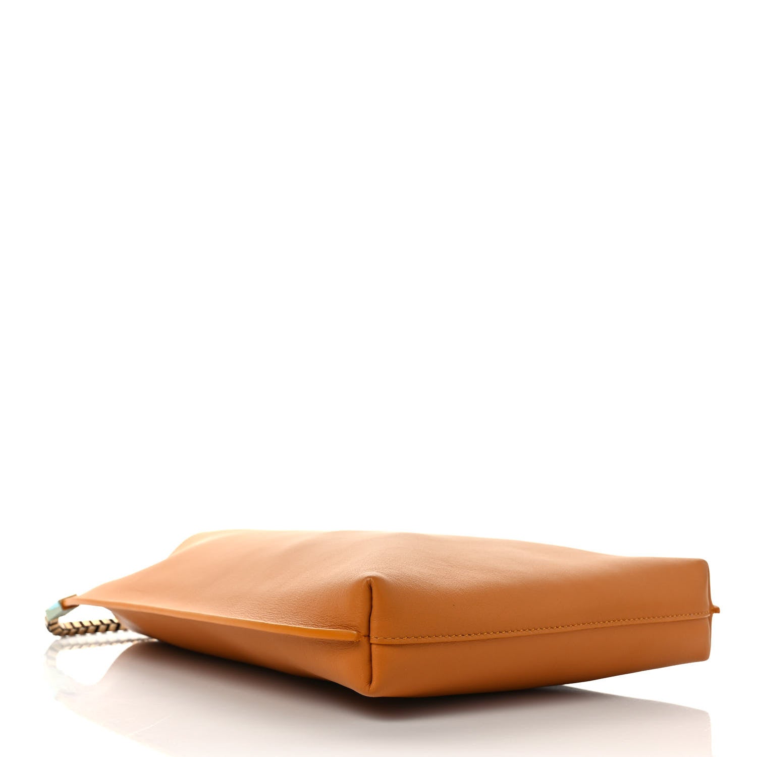 Saint Laurent Smooth Calfskin Small Suzanne Hobo Mustard 4 of 9