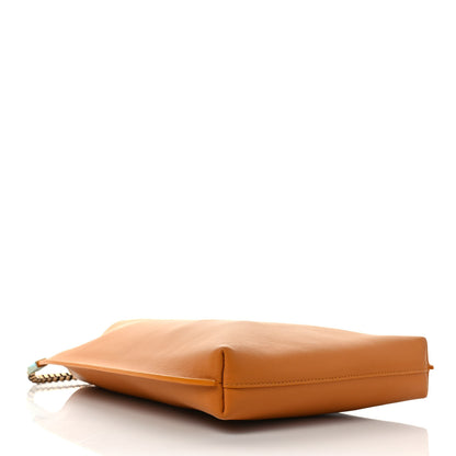 Saint Laurent Smooth Calfskin Small Suzanne Hobo Mustard 4 of 9