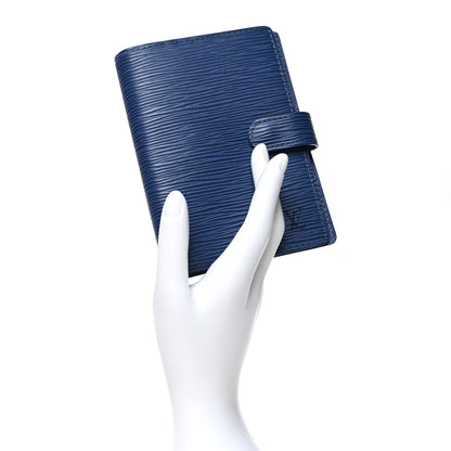 Louis Vuitton Epi Small Ring Agenda Cover Myrtille 2 of 9