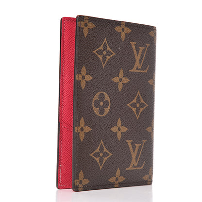 Louis Vuitton Monogram My LV Heritage Passport Cover Fuchsia White 3 of 9
