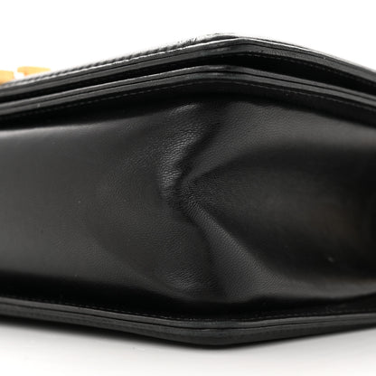 Chanel Lambskin Quilted Medium Boy Flap Black 10 of 18