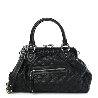 Marc Jacobs Calfskin Quilted Stam Black 1 of 9