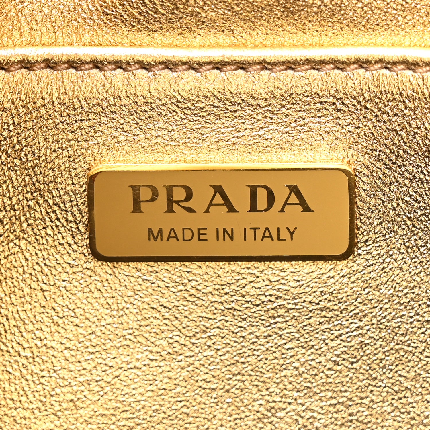 Prada Spazzolato Cleo Adjustable Strap Shoulder Bag Platino 5 of 9