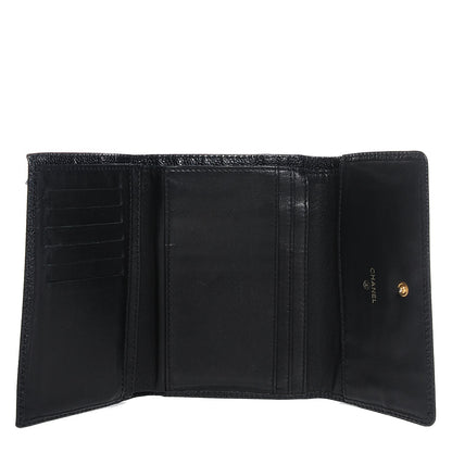 Chanel Caviar Timeless CC Wallet Black 6 of 9