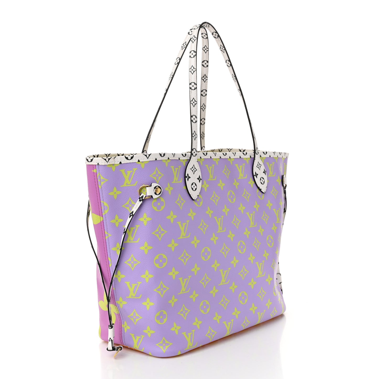 Monogram Giant Neverfull MM Pink Lilac
