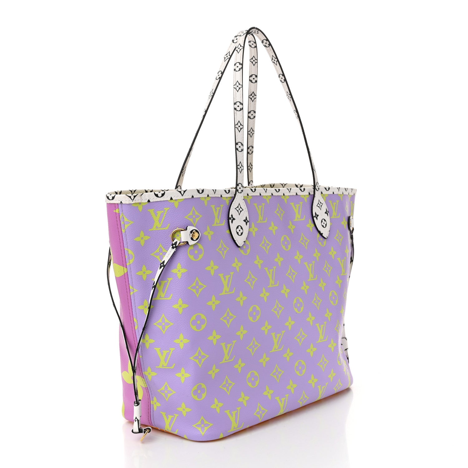 Louis Vuitton Monogram Giant Neverfull MM Pink Lilac 4 of 11