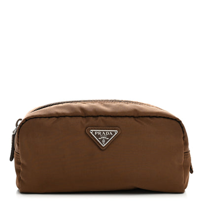 Prada Nylon Vela Cosmetic Pouch Corinto 1 of 6