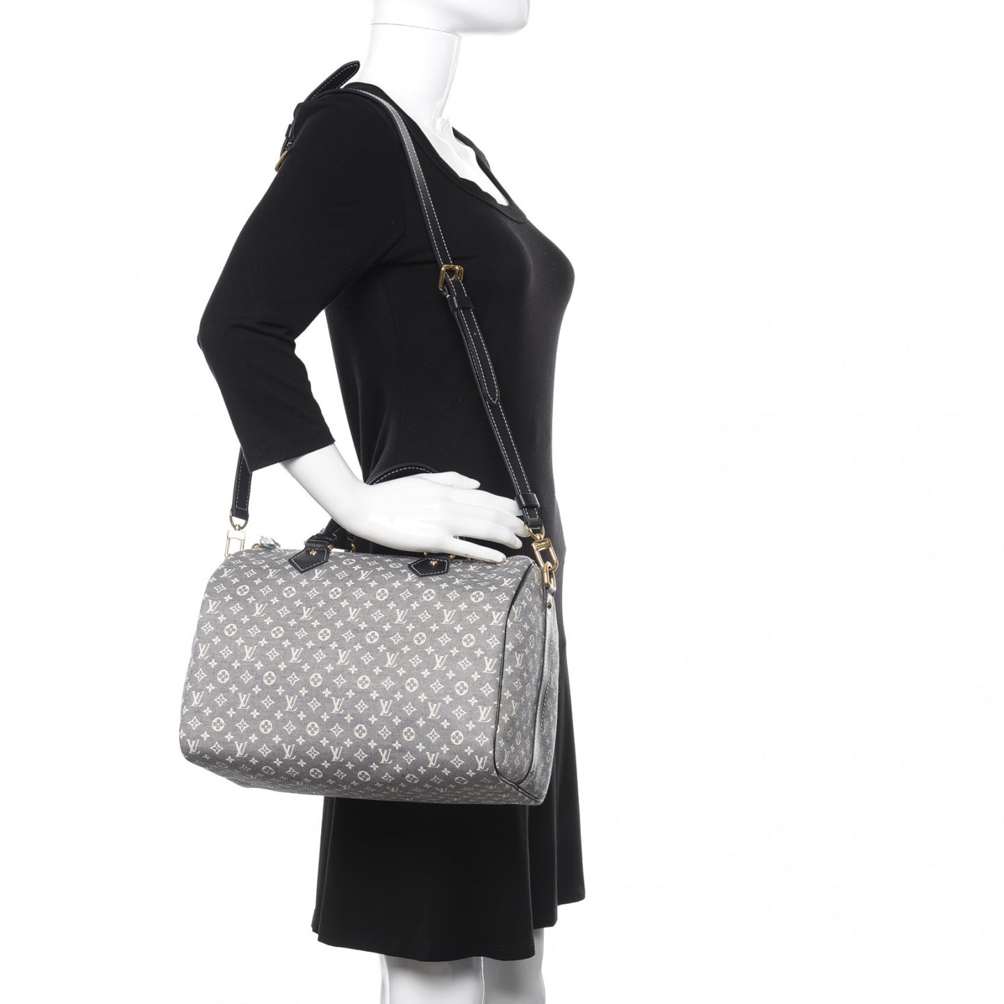 Monogram Idylle Speedy Bandouliere 30 Encre