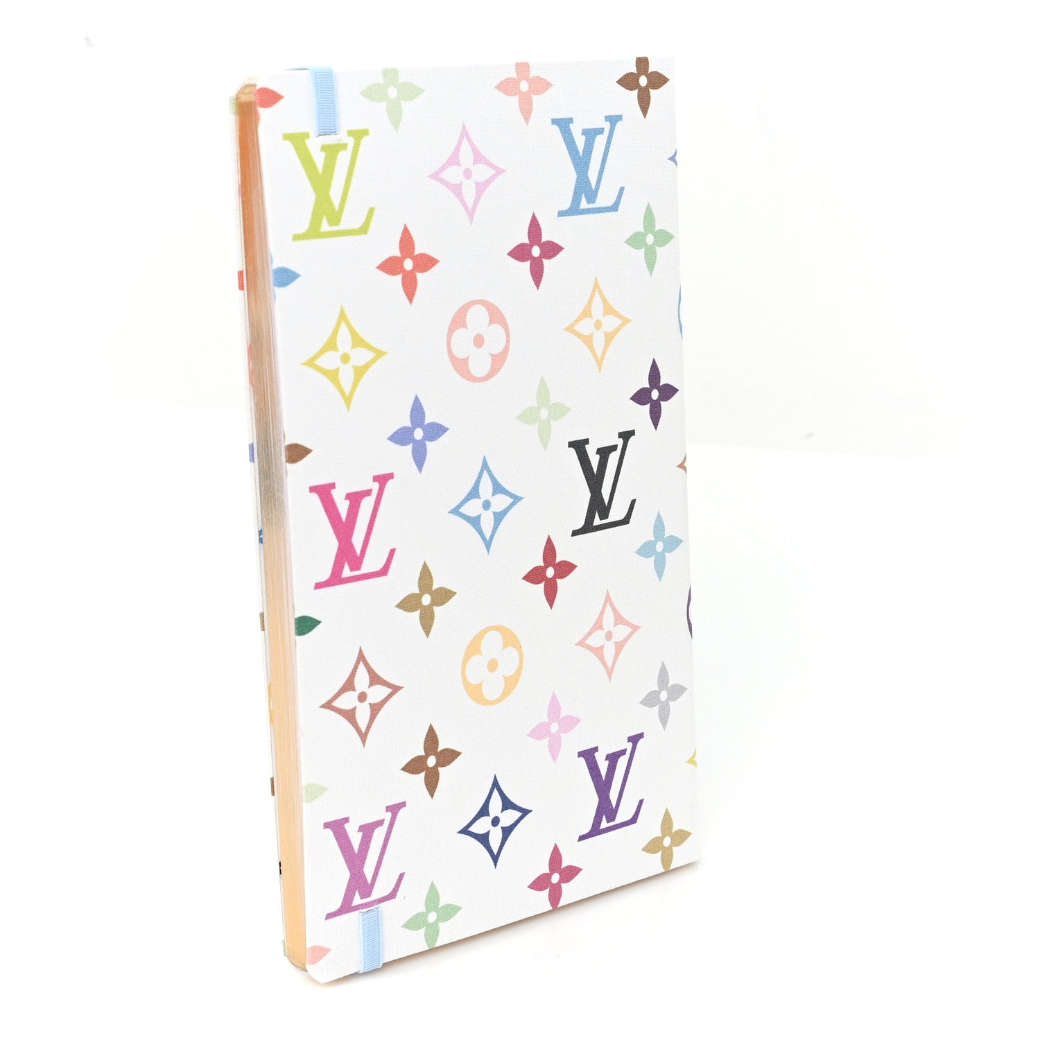 Louis Vuitton LV x TM Monogram Multicolor Jane Notebook MM White 3 of 7