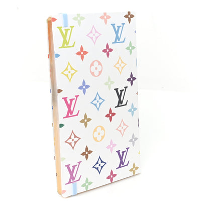 Louis Vuitton LV x TM Monogram Multicolor Jane Notebook MM White 3 of 7