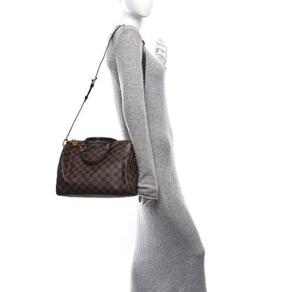 Louis Vuitton Damier Ebene Speedy Bandouliere 30 2 of 9