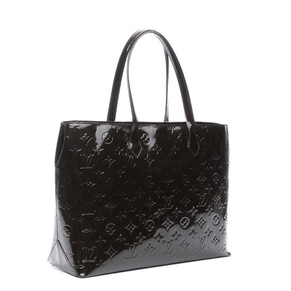 Louis Vuitton Vernis Wilshire MM Terre D'Ombre 2 of 9