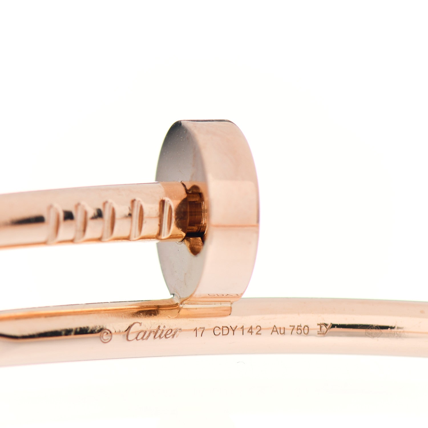 Cartier 18K Pink Gold Juste Un Clou Bracelet 17 4 of 4