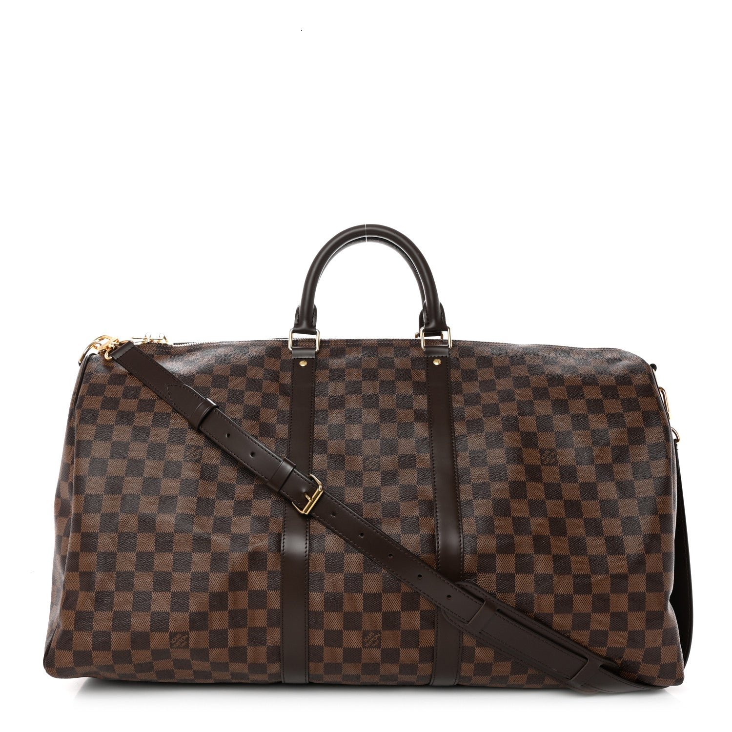 Louis Vuitton Damier Ebene Keepall Bandouliere 55 1 of 7