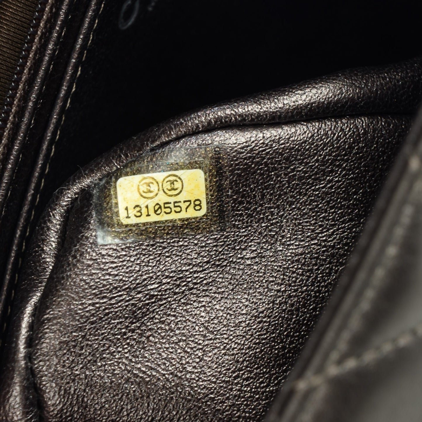 Lambskin Quilted Maxi Single Flap Dark Grey