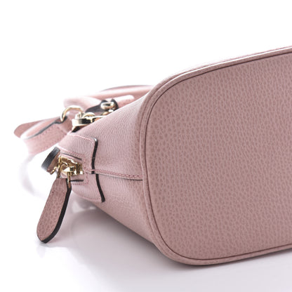 Gucci Dollar Calfskin Small GG Charm Dome Bag Soft Pink 6 of 10